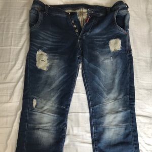 DSQUARED blue jeans. Made in Italy. It54.